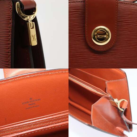 LOUIS VUITTON Epi Capuchin Shoulder Bag Brown M52343 - Picture 11 of 13